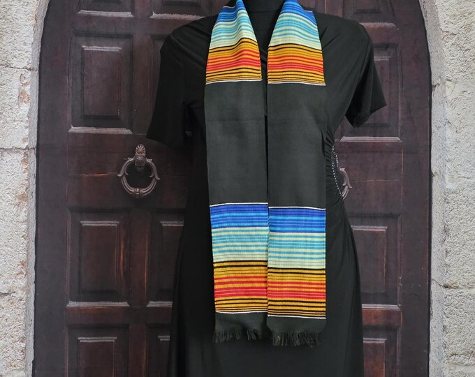 Blank Multicultural Black Kente Stoles