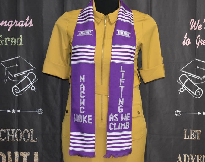 NACWC WOKE Kente Stoles