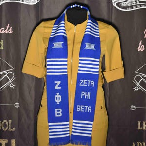 Zeta Phi Beta and ΖΦΒ Kente Stoles