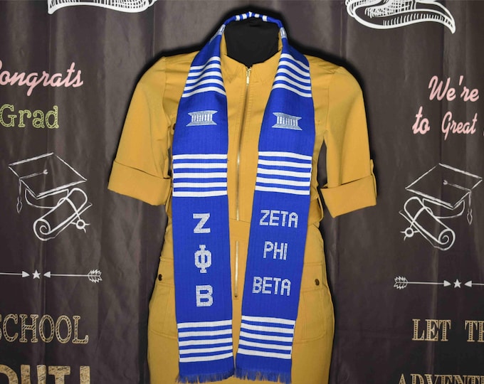 Zeta Phi Beta and ΖΦΒ Kente Stoles