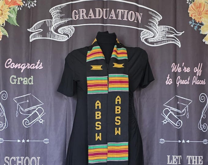 Association of Black Social Workers Kente Stoles