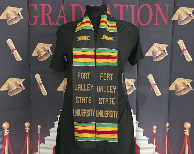 Fort Valley State University Kente Stoles
