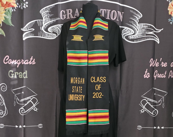 MORGAN STATE UNIVERSITY Kente Stoles