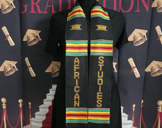 African Studies Graduation Kente Stoles