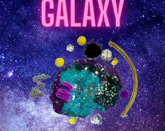 Galaxy Playdoh-Glas