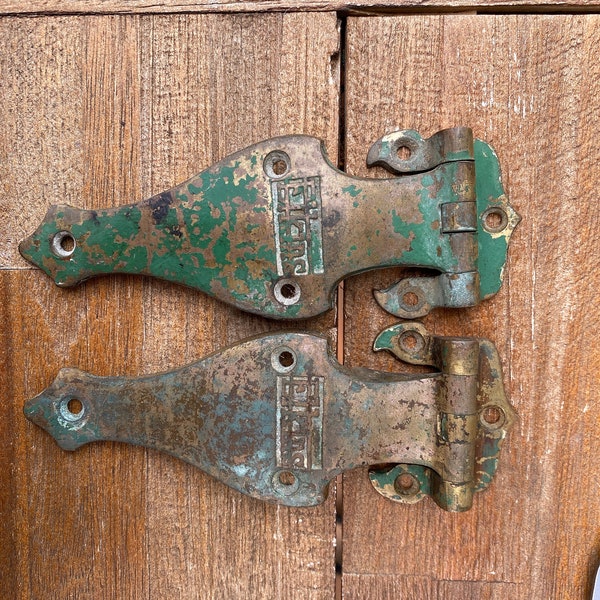 Antique Ice Box Hardware Etsy