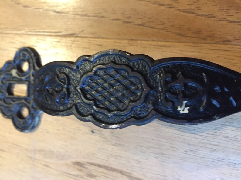 Antique Ornate Cottage Barn Door Garden Gate Thumb Latch Hardware