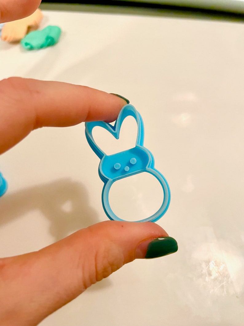 Peep Clay Cutter Easter Clay Shape Easter Clay Earrings Etsy