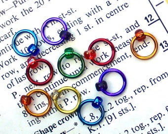 Stitch Markers - Precious Metal