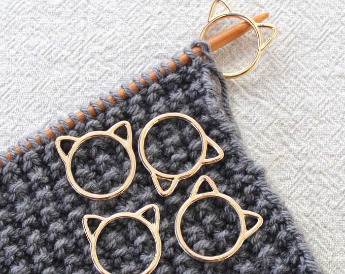 25 Mini Knitting Stitch Markers Bulk. Fits 3.25mm (US 3) Knitting ...