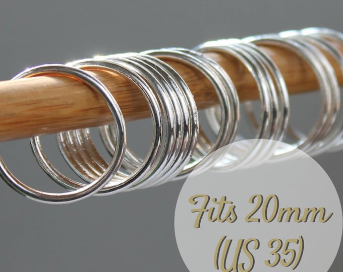 15 Maxi Knitting Stitch Markers Bulk. Fits up to 20mm US35 Knitting Needle. Knitting Markers