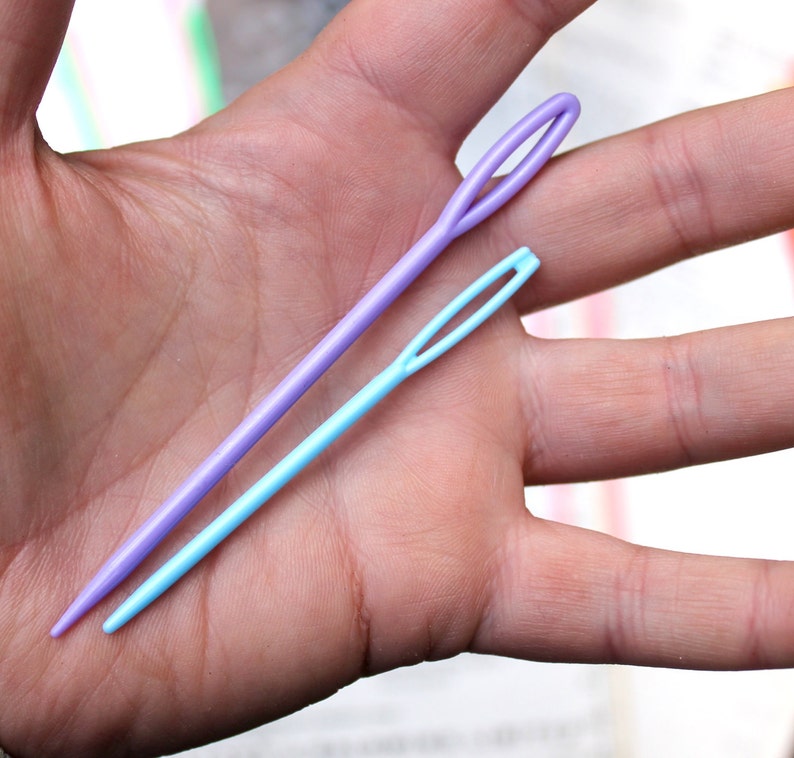 Yarn Sewing Needles Hand Sewing Needles Supplies Sewing Etsy