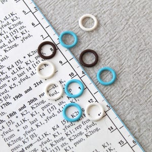 Soft Stitch Markers: Snag-Free Knitting Accessories, Set of 10