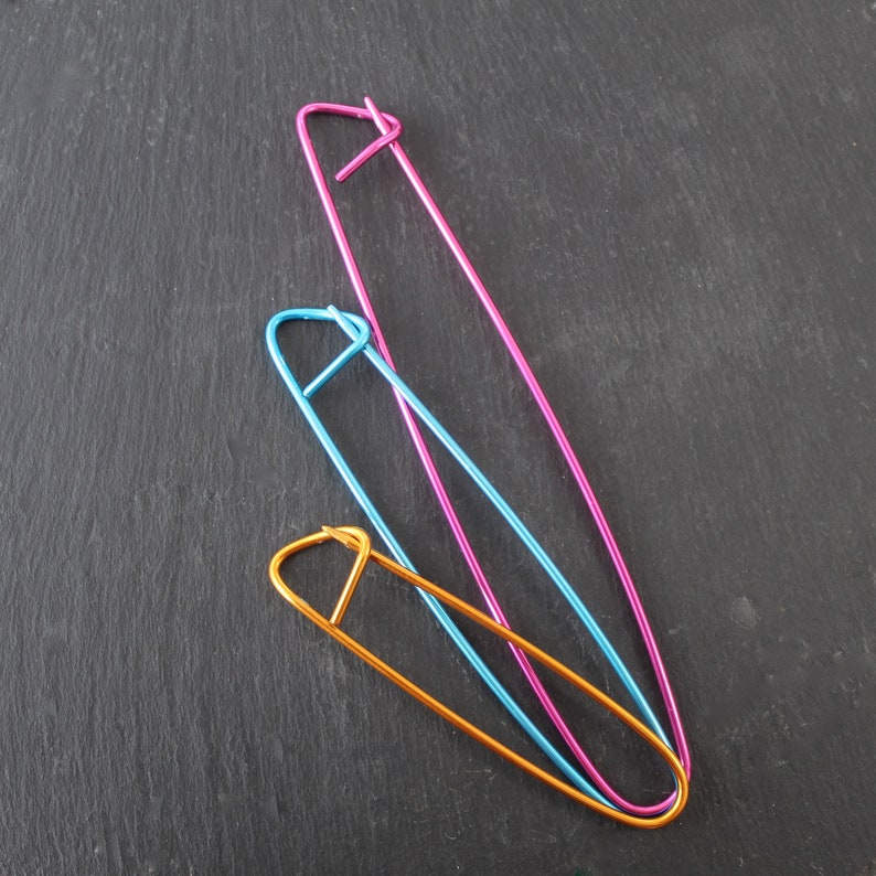 Three Stitch Holders. Anodised aluminium. Lightweight, elegant design. image 1