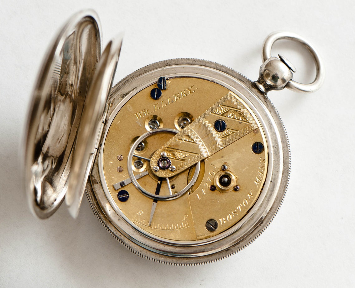 Reserved Civil War Waltham Pocket Watch Model 1857 William Etsy