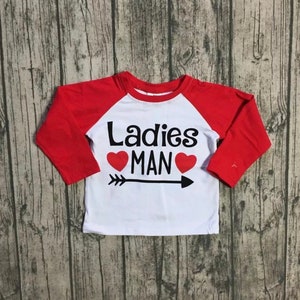 Jongens Valentijnsdag St. Patrick's Day Clover Heart Dames Man Holiday Raglan Appliqué Grafisch T-shirt top monogram gepersonaliseerde naam Baseball s