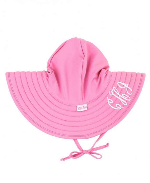 Ruffled Brim Sun Hat with Chin Tie - PINK Anna-Kaci Women main image 4
