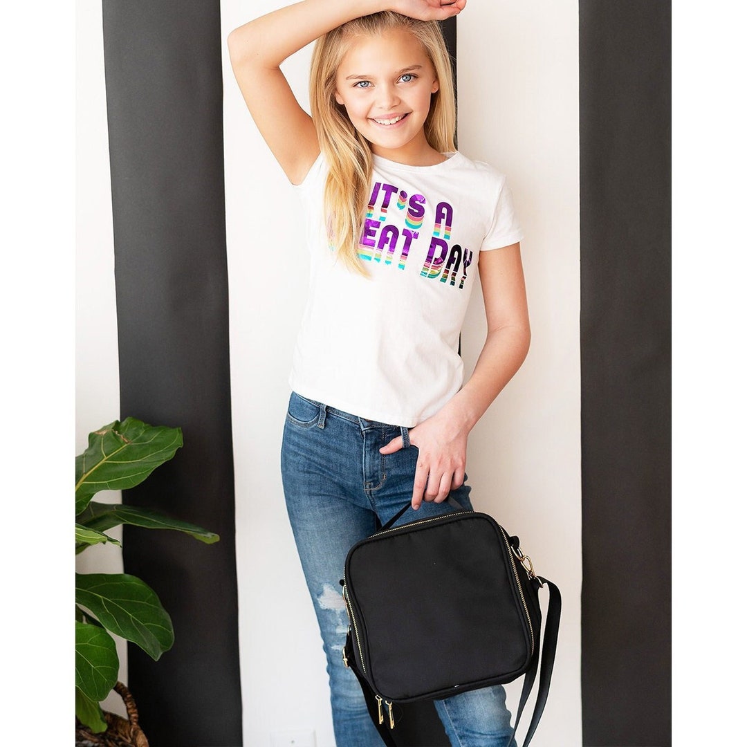 Joyfulife Bow Prints Backpack For Girls Backpack With Lunch