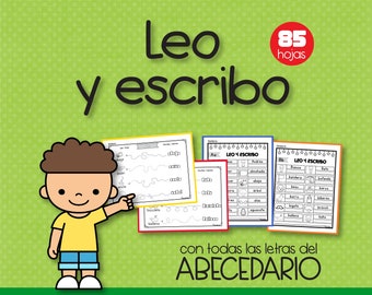 LEO Y ESCRIBO con el Abecedario / Spanish Alphabet Activities