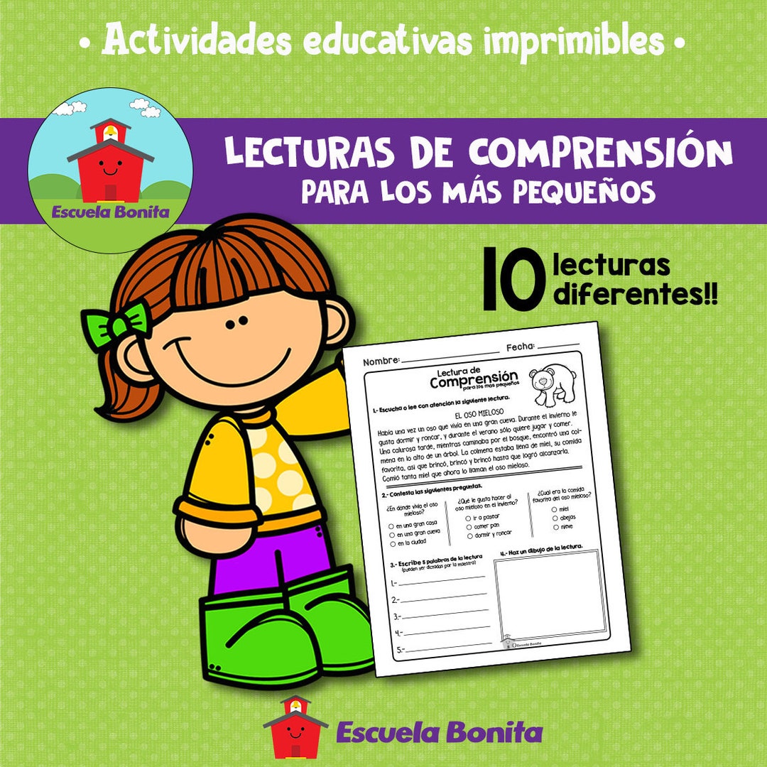 Comprensión de Lectura | Reading Comprehension Spanish Task Cards