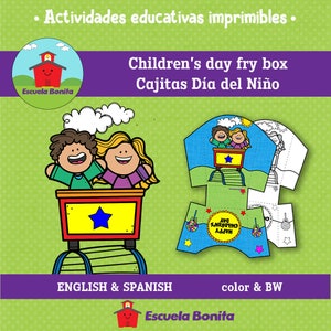 Lavoretto per la festa dei bambini / Día del Niño manualidad