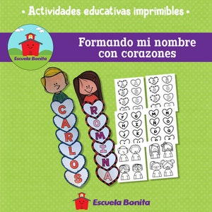Formando mi nombre con corazones!!! / San Valentin! / Valentijnsdag