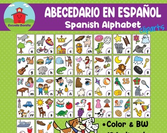Abecedario Espanol Etsy Sweden