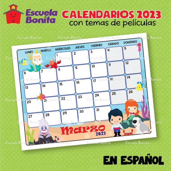 Calendario 2023  Almanaques para imprimir, Horarios para imprimir