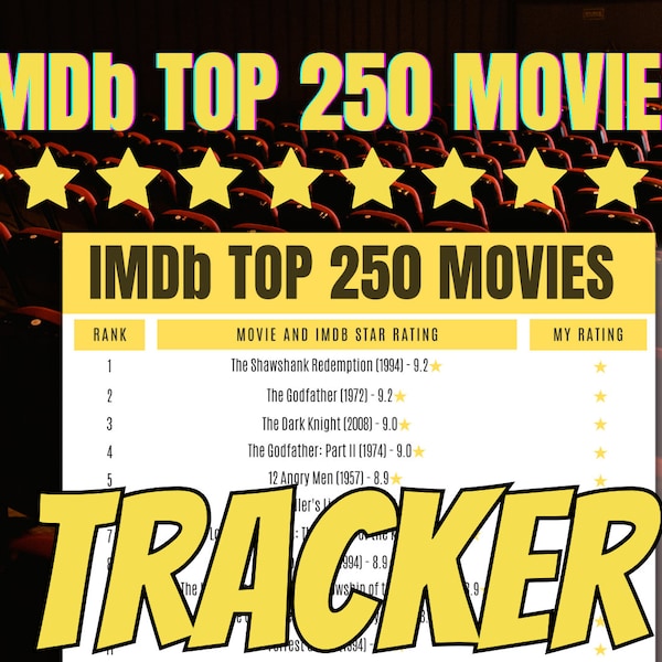 Imdb Top 250 - Etsy