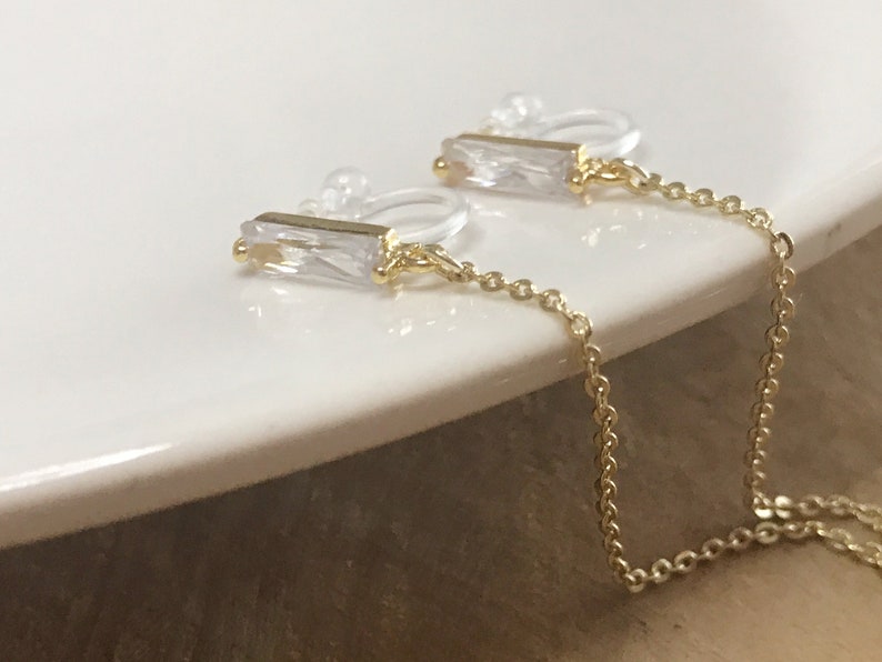 Ready for gift giving. Earrings Clips invisible clip on earrings Everyday jewelry