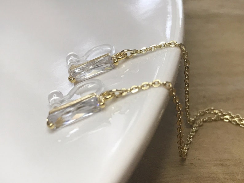 Ready for gift giving. Earrings Clips invisible clip on earrings Everyday jewelry