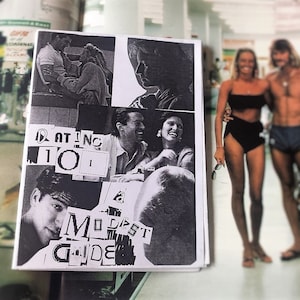 Dating 101: A Modest Guide, love zine, guide to dating, funny zine, humour zine, romance guide, books and comics, magazine, paper gifts