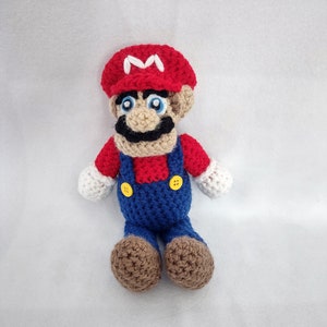 Mario Amigurumi Plushie Doll