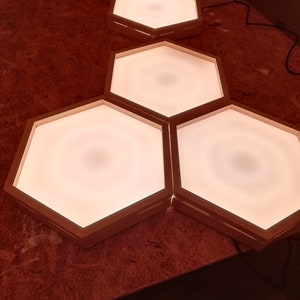Honeycomb LED panel - hexagonal shape lamp 70W 3500K