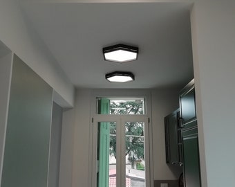25W 4000K single hexagon LED panel lamp