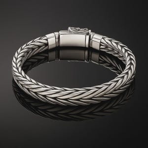 10mmソリッドスターリングシルバーブレスレット、ヘビーデューティースターリングシルバーブレスレット、シルバーブレスレットメンズ、バリシルバーブレスレット。メンズシルバーブレスレット