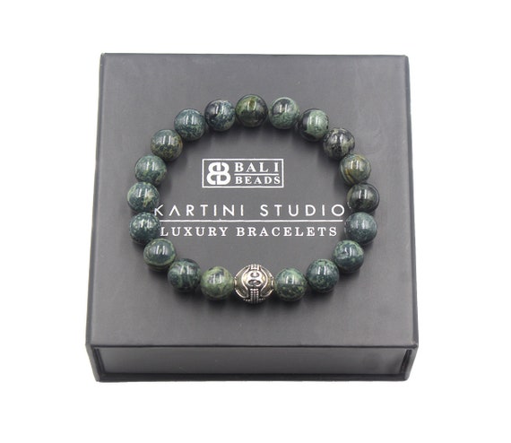 Handcrafted Jade Gemstone Crystal Bali Beaded Bracelet – SWCreations