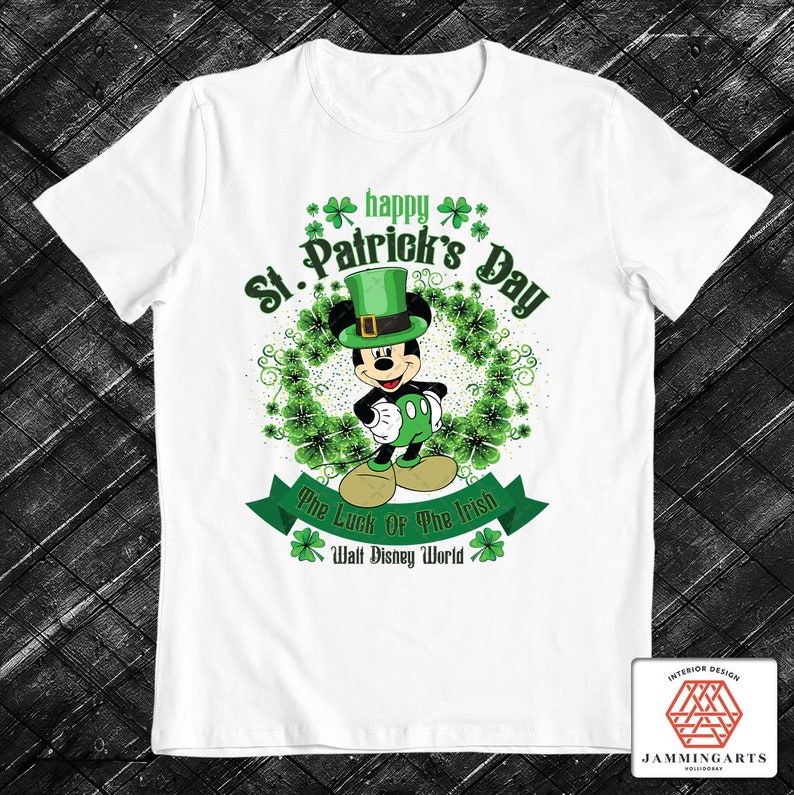irish mickey mouse shirt