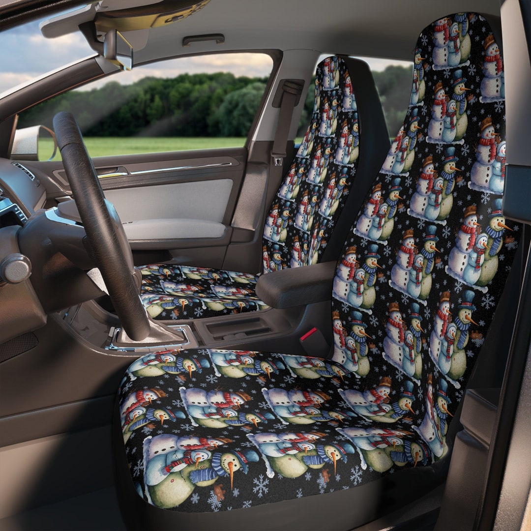 Cute Christmas Car Seat Covers Car Seat Covers Xmas Gift Etsy