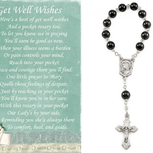 Get Well - Rosary in Your Pocket