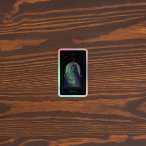 Agatha All Long Rio Vidal Lady Death Holographischer Aufkleber