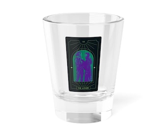 Agatha All Along, The Lovers, AgathaRio Shot Glass, 1.5oz