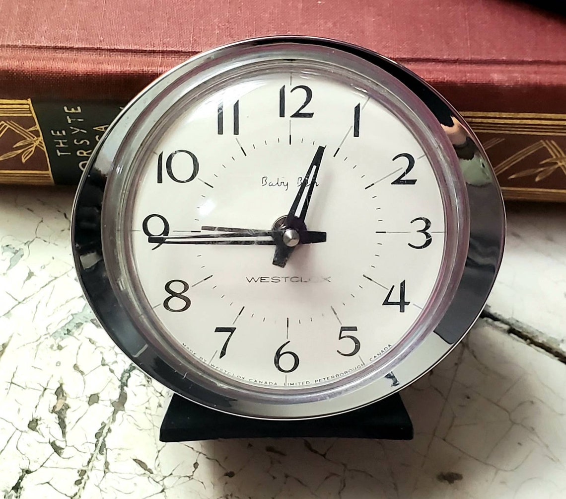 1960's Baby Ben Wind Up Alarm Clock MCM / For Display Etsy