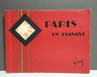 1930's Paris Photography Book by Yvon