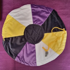 Dicebag Non-binary vlag handgemaakt