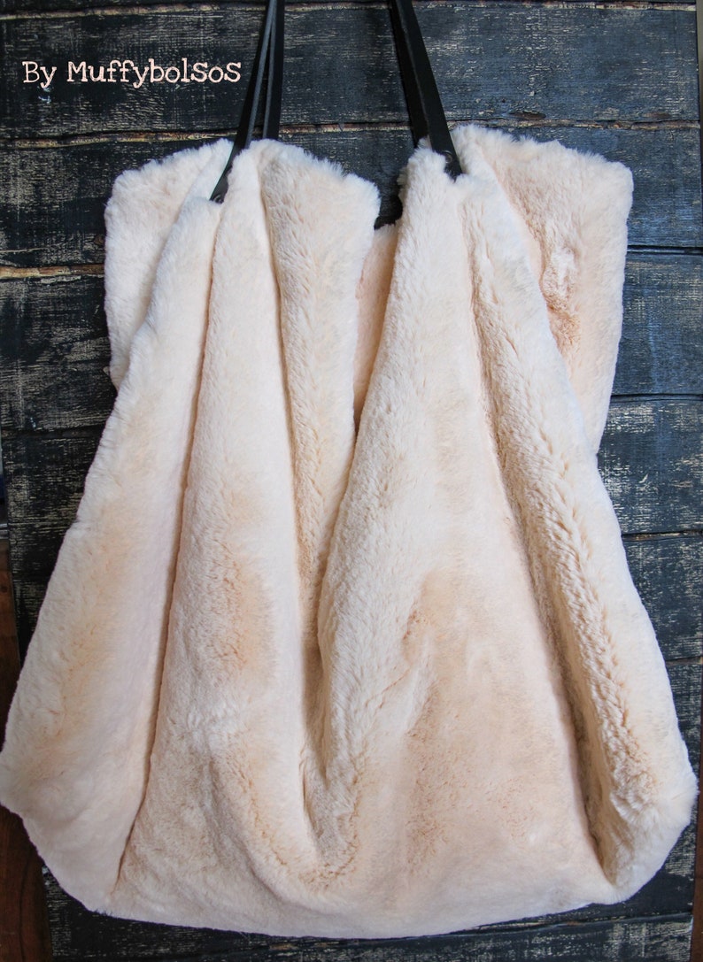 Beige hair Bag