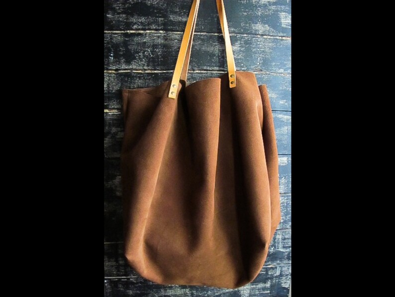 bolso ante marron