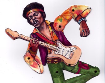 Moveable Paper Doll Etsy