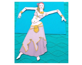 Moveable Paper Doll Etsy