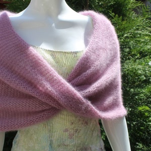Pink shawl, winter wedding shawl, bridal cape, bridal wrap, bridal shrug, bridal shawl, romantic wedding shawl, shawls for women, shrugs